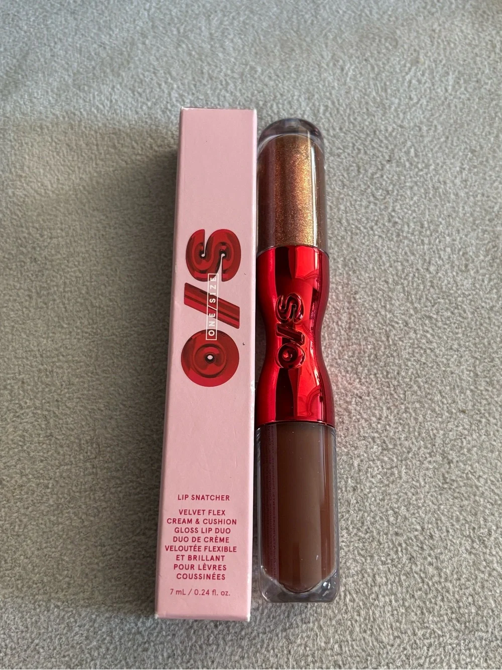 Lip Snatcher Velvet Flex Cream&Cushion Gloss Duo shade Trade Finder Brand New!!